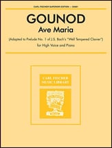 Ave Maria Vocal Solo & Collections sheet music cover